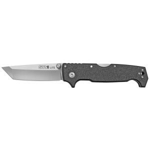 Cold Steel Knife And Tool Company Cold Steel SR1 Lite Tanto Tri-Ad Lock Knife Black Griv-Ex - 4" Blade Satin - $37.23 at Shooting Surplus