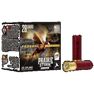 Federal Premium Prairie Storm Shotgun Ammo 28 ga. 2.75 in. 13/16 oz. 6 Shot 25 rd.