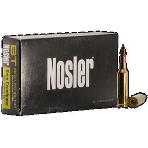 Nosler Ballistic Tip Rifle Ammunition 6mm Creedmoor 95 gr. BT SP 20 rd.