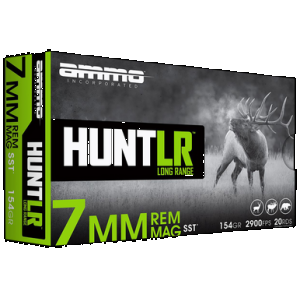 AMMO Inc 7mm154ssta20 Signature 7mmrem Mag 154gr Super Shock Tip 20 Rounds