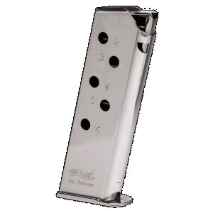 Walther Arms PPK/S 7rd 380 ACP Nickel Steel Magazine