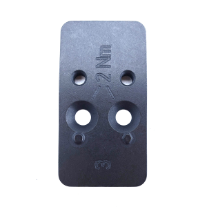 Heckler & Koch HK 50254263 Optic Plate #3 Black, Steel Fits HK VP9 OR C-More STS2 Pattern Footprint Mount - $41.04 at Shooting Surplus