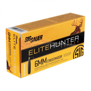 SIG Sauer Eth 6mm Creedmoor Ballistic Tip 100 Grain 20 Rounds