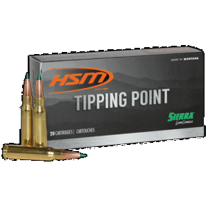 HSM 6ARC2N Tipping Point Super Shock Tip 6mm ARC 95 gr 20 Rounds