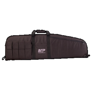 M&P Accessories 110015 Duty Series Medium Case Black Nylon Foam Padding