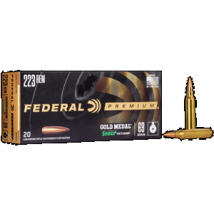 Federal Gold Medal Rifle Ammo 30-06 Sprg. 168 gr. Sierra Matchking BTHP 20 rd.