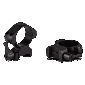 Konus 7406 Steel Rings Matte Black 1" Quick Release High 0 MOA