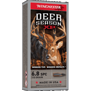 Winchester Deer Season XP 6.8 SPC Extreme Point 120 Grain 20 Rounds