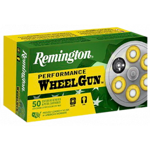 REMINGTON Performance Wheel Gun Ammo 38 Spl. 158 Gr. Lead Swc 50 Rd.