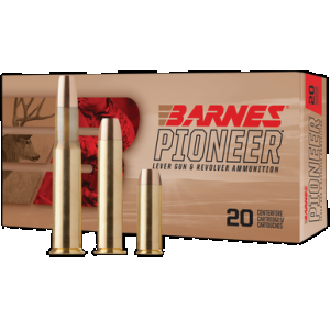 BARNES Bullets Pioneer Lever Gun Ammo 30-30 Winchester Tsx Flat Nose 150 Grain 20 Rounds