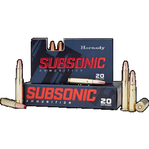 HORNADY Subsonic Rifle Ammo 450 Bushmaster Sub-x 20 Rd.