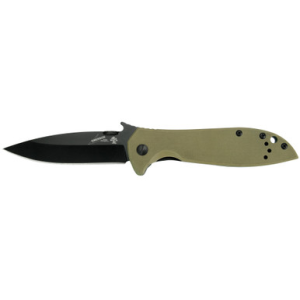 Kershaw CQC- 4K Folding Knife 3-1/4" Drop Point Blade Coyote Brown