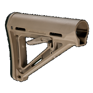 Magpul MAG400-FDE MOE Carbine Stock Flat Dark Earth Synthetic for AR-15, M16, M4 with Mil-Spec Tube (Tube Not Included)