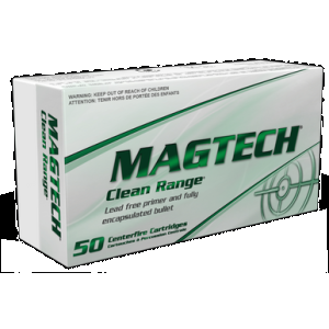 Magtech CR40A Clean Range 40S&W 180gr Fully Encapsulated Bullet Flat 50 Rounds