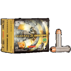 Federal Premium Pistol Ammo 357 Mag. 140 gr. Barnes Expander 20 rd.