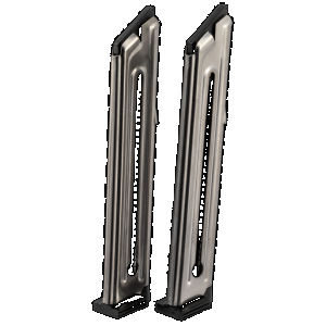 Ruger Mark III IV 10rd 22 LR E-Nickel Stainless Steel Magazine 2 Pack