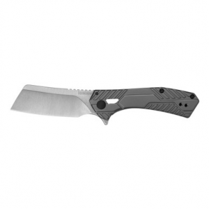 Kershaw Static Knife with Flipper Open / Stainless Steel Handle - 2-4/5" Blade