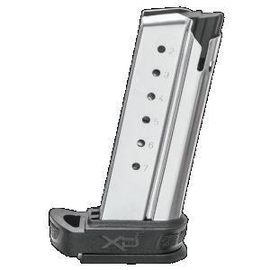 Springfield Armory XD-E 7rd Extended Sleeve Magazine 45 ACP Stainless Steel