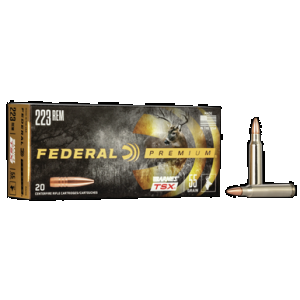 Federal Premium Rifle Ammo 223 Rem. 55 gr. Barnes TSX 20 rd.