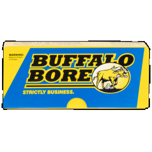 BUFFALO Bore Ammunition 20e20 Standard Pressure Strictly Business 38special 125gr Jacket Hollow Point 20 Rounds