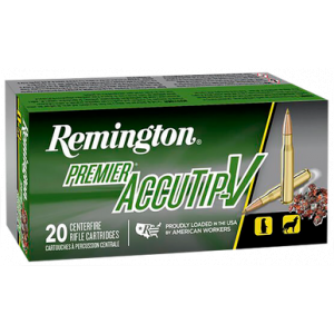 REMINGTON Premier Accutip Centerfire Rifle Ammo 22-250 Rem. 50 Gr. Accutip 20 Rd.