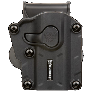 Bulldog MX001SC Max Multi Fit OWB Black Polymer Paddle Fits Sig P250/P320 Fits S&W M&P 9/40/45 Fullsize Right Hand
