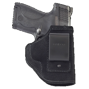Galco STO266B Stow-N-Go IWB Black Leather Belt Clip Fits 1911 4-4.25" Barrel Right Hand