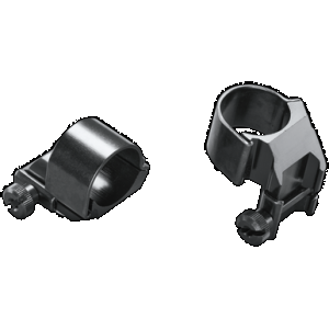 Weaver Mounts 49061 Detachable Top Mount Dual Extension Rings Black 1" High