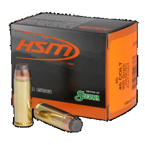 HSM 45c9n20 Pro Pistol 45 Colt 300 Gr Jacketed Soft Point 20 Rounds