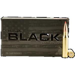 HORNADY Black Rifle Ammo 308 Win 168 Gr. A-max 20 Rd.