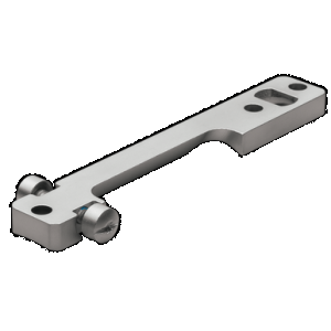 Leupold 50161 Standard Base Silver Remington 700