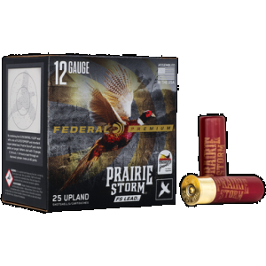 Federal Premium Prairie Storm Shotgun Ammo 12 ga. 3 in. 1 5/8 oz. 4 Shot FS Lead 25 rd.