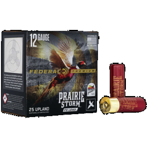 Federal Premium Prairie Storm Shotgun Ammo 12 ga. 3 in. 1 5/8 oz. 6 Shot FS Lead 25 rd.