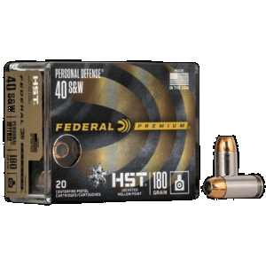 Federal Premium Personal Defense Handgun Ammo 40 S&W 180 gr. HST JHP 20 rd.