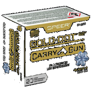 SPEER Gold Dot Carry Gun Handgun Ammo 45 Acp +p 200 Gr. Hp 20 Rd.