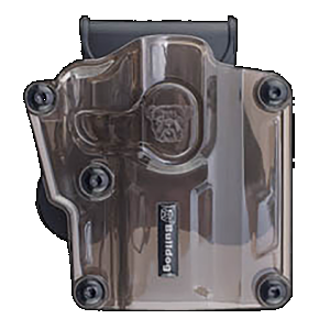 Bulldog MX003 Max Multi Fit OWB Transparent Smoke Polymer Paddle Mount