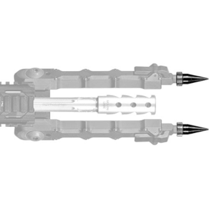 Accu-Tac SRS0200 G1 Set SR-5/BR-4 Bi-Pod Feet Aluminum Black