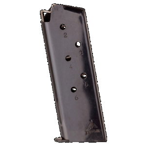 Taurus 1911 Officer 6rd 45 ACP Blued Metal Magazine