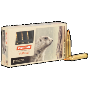 NORMA Ammunition 20157352 Dedicated Hunting Varmint 223rem 55gr Polymer Tip 20 Rounds