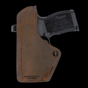 Versacarry 1CC2621P365 Compound Custom IWB Brown Polymer Belt Clip Fits Sig P365 Right Hand