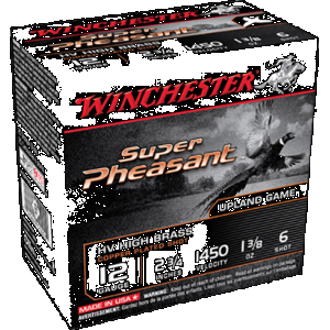 Winchester Super Pheasant Plated High Velocity 12 ga. 2.75 in. 1 3/8 oz. 6 Shot 25 rd.
