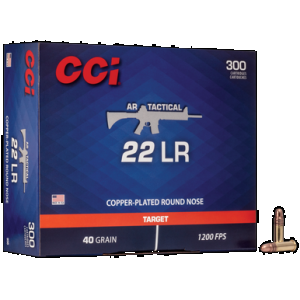 CCI Target & Plinking 22 Lr Copper-plated Round Nose 40 Grain 300 Rounds