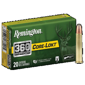 REMINGTON Corelokt Centerfire Rifle Ammo 360 Buckhammer 180 Gr. Sp 20 Rd.
