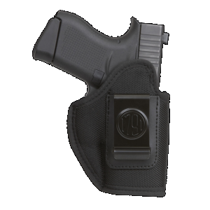 1791 Gunleather PNIWB3BLKR Premium Nylon IWB Size 03 Black Ballistic Nylon Belt Clip Right Hand