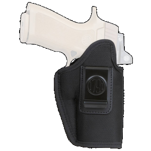 1791 Gunleather PNIWB5BLKR Premium Nylon IWB Size 05 Black Ballistic Nylon Belt Clip Right Hand