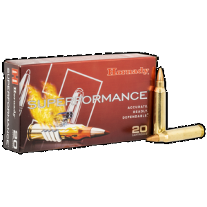 HORNADY Superformance Rifle Ammo 223 Rem. 50 Gr. Cx Spf 20 Rd.