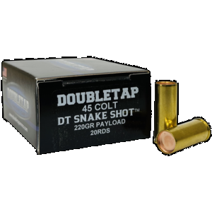 DoubleTap Ammunition 45CSSS2 Snake Shot 45Colt 220gr 20 Rounds