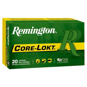REMINGTON Core-lokt 308 Winchester Pointed Soft Point 180 Grain 20 Rounds