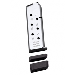Kimber KimPro Tac-Mag 1911 Handgun Magazine Stainless Steel Full-Length Grip .45 ACP 8/rd