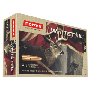 NORMA Ammunition 20166492 Dedicated Hunting Whitetail 6.5creedmoor 140gr Pointed Soft Point 20 Rounds